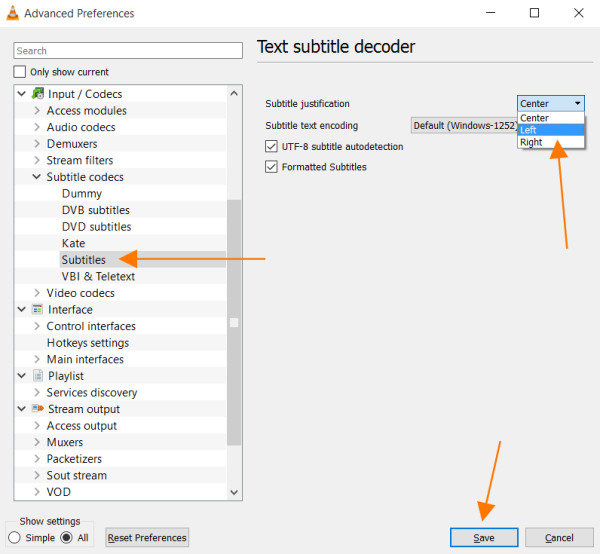How to Change Subtitle Position in VLC