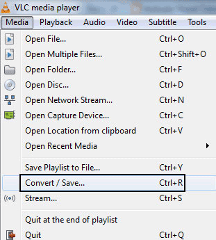 Convert Video File Format VLC Media