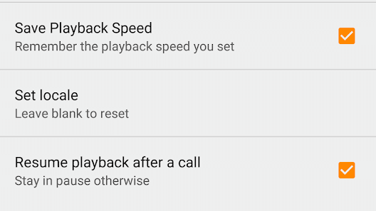 Save Playback Speed and Resume After a Call