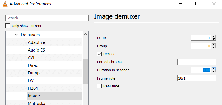 Changing how long an image is displayed for
