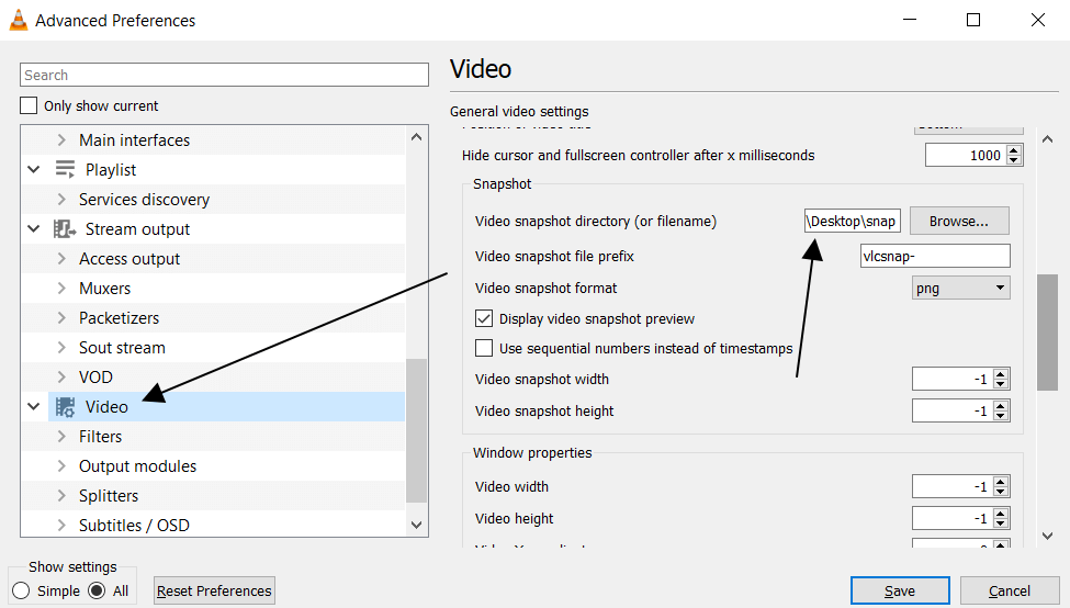 Advanced Preferences Video